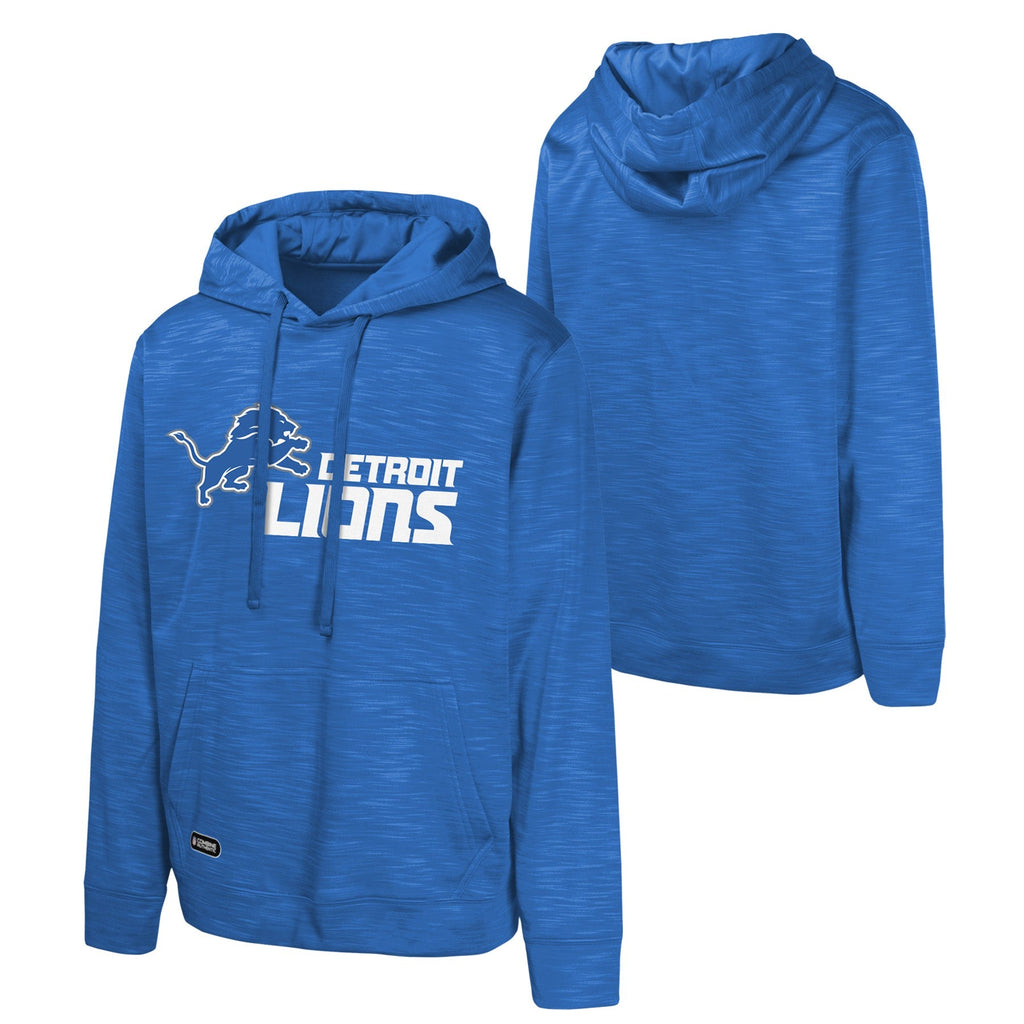 Detroit Lions Blue NFL Position One Combine Performance Pullover Hoodie for Men product image 1, provided for visual
