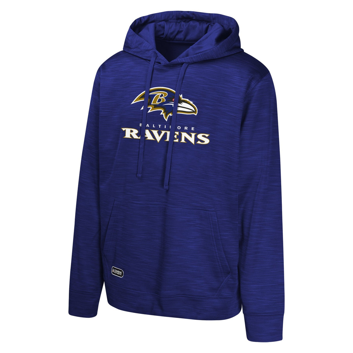 Baltimore Ravens Purple NFL Combine Performance Pullover Hoodie for Men product image 2, provided for visual reference and