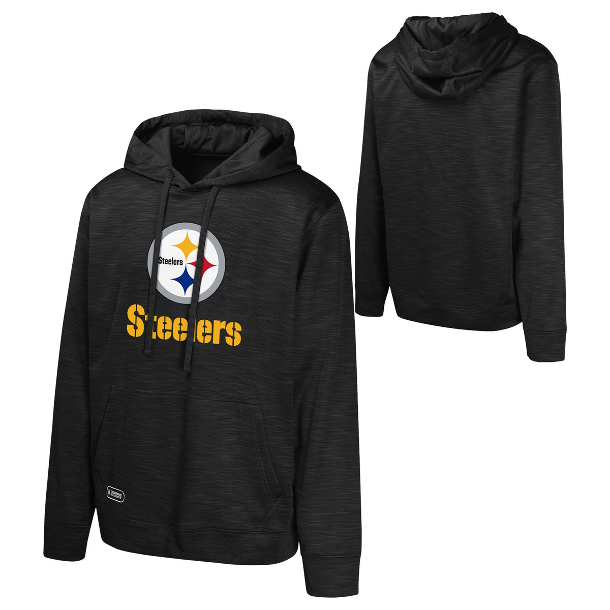 Pitttsburgh Steelers Black NFL Position One Combine Performance Pullover Hoodie for Men product image 1, provided for visual