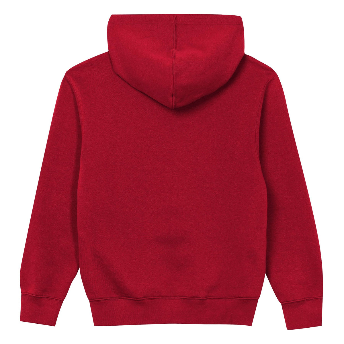 Wisconsin Bagers Youth Back to Basics Red Hoodie product image 3, provided for visual reference and product detail review