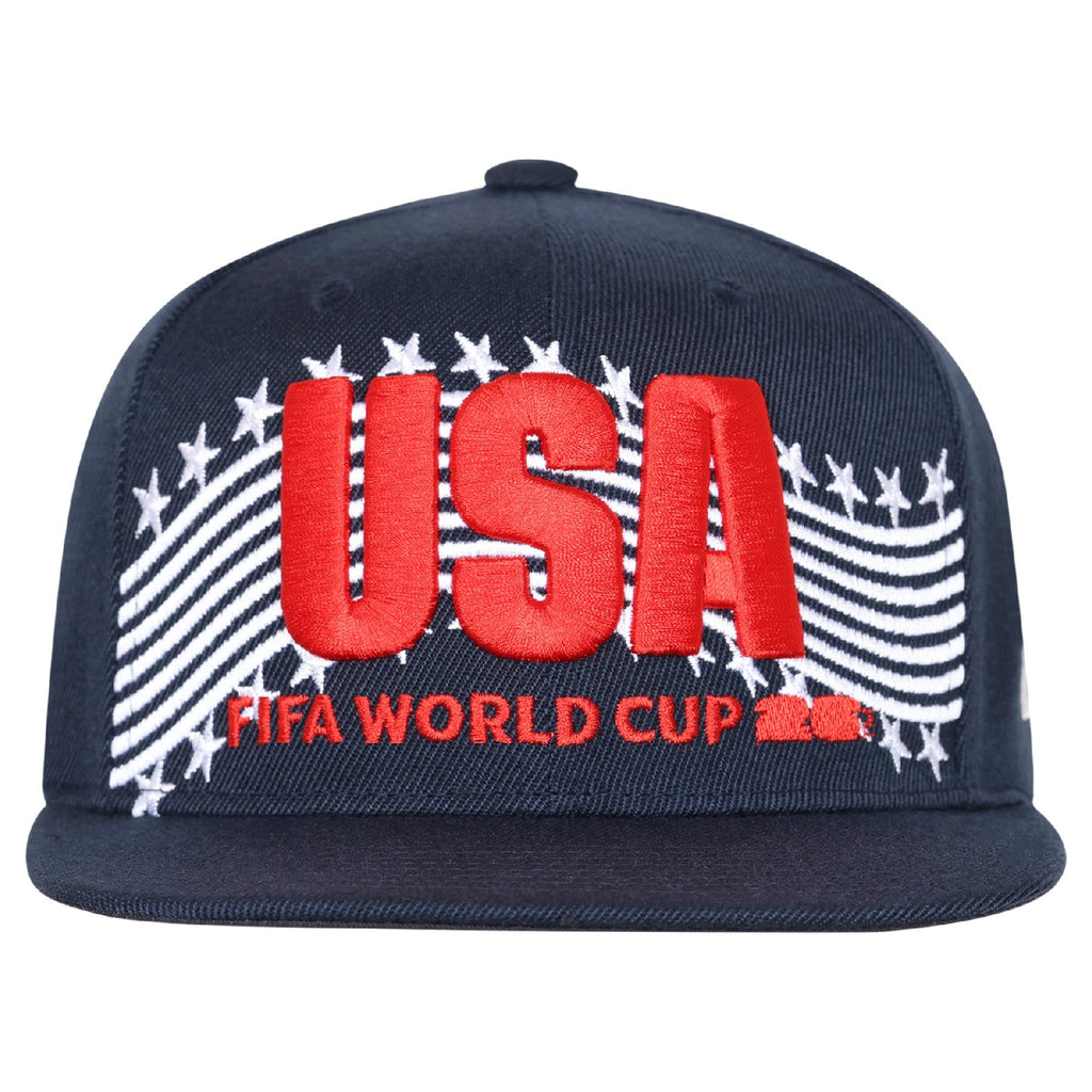 Team USA 2026 FIFA World Cup Navy Snapback Adjustable Hat product image 2, provided for visual reference and product detail