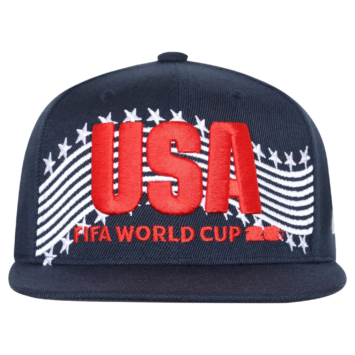 Team USA 2026 FIFA World Cup Navy Snapback Adjustable Hat product image 2, provided for visual reference and product detail