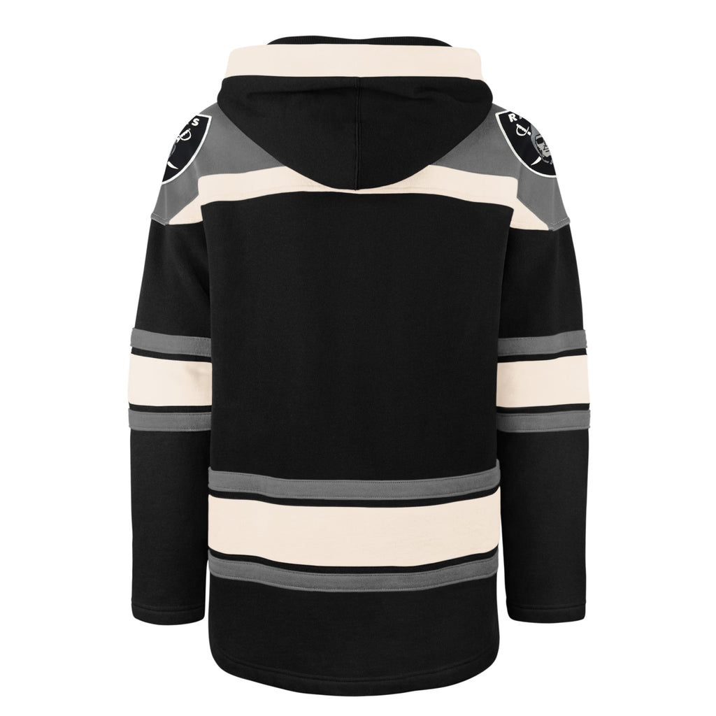Las Vegas Raiders 47 Brand Lacer V-Neck Pullover Hoodie product image 2
