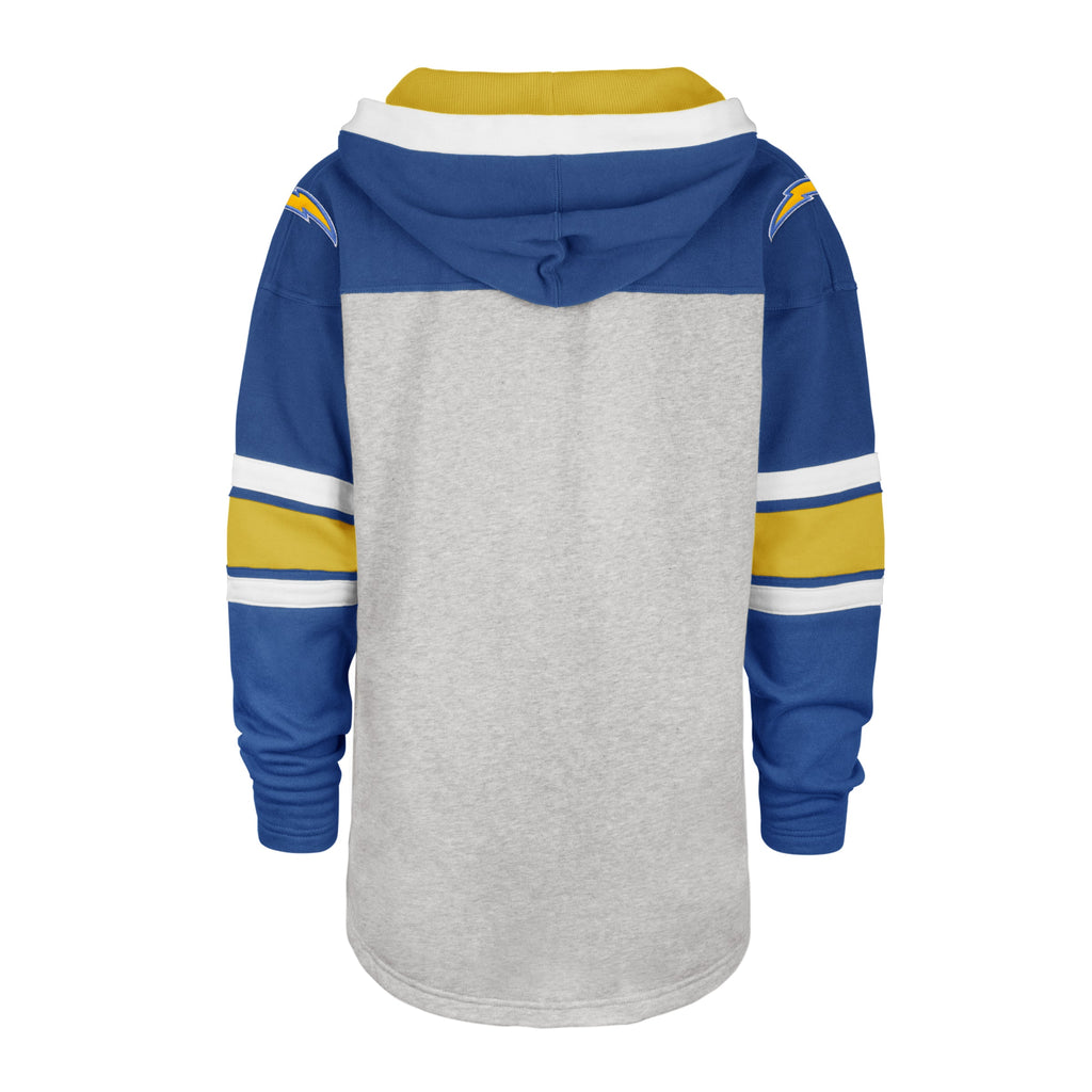 Los Angeles Chargers 47 Brand Heather Gray Gridiron Lace-Up product image 2