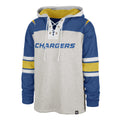 Los Angeles Chargers 47 Brand Heather Gray Gridiron Lace-Up product image 1