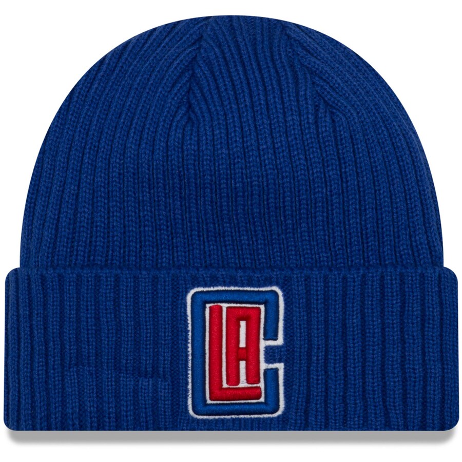 Los Angeles Clippers New Era Royal Core Classic Cuffed Knit product image 1