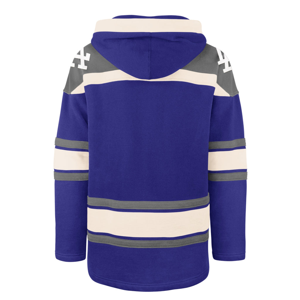 Los Angeles Dodgers 47 Brand Superior Lacer Hoodie Blue product image 2