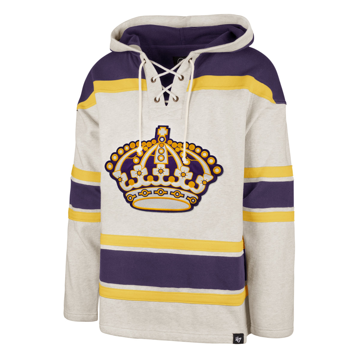 Los Angeles Kings 47 Brand Rockaway Lacer Pullover Hoodie product image 1