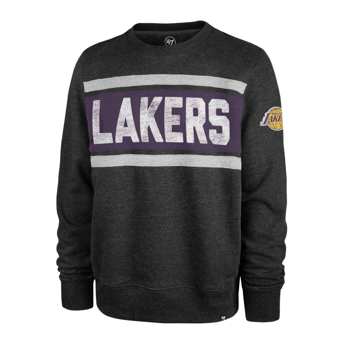 Los Angeles Lakers 47 Brand Heather Black Tribeca Emerson product image 1