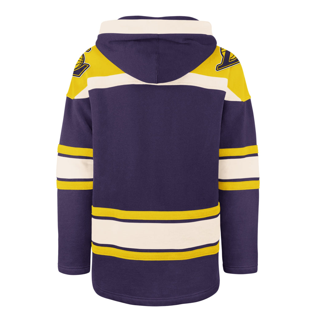 Los Angeles Lakers 47 Brand Superior Lacer Hoodie Purple product image 2