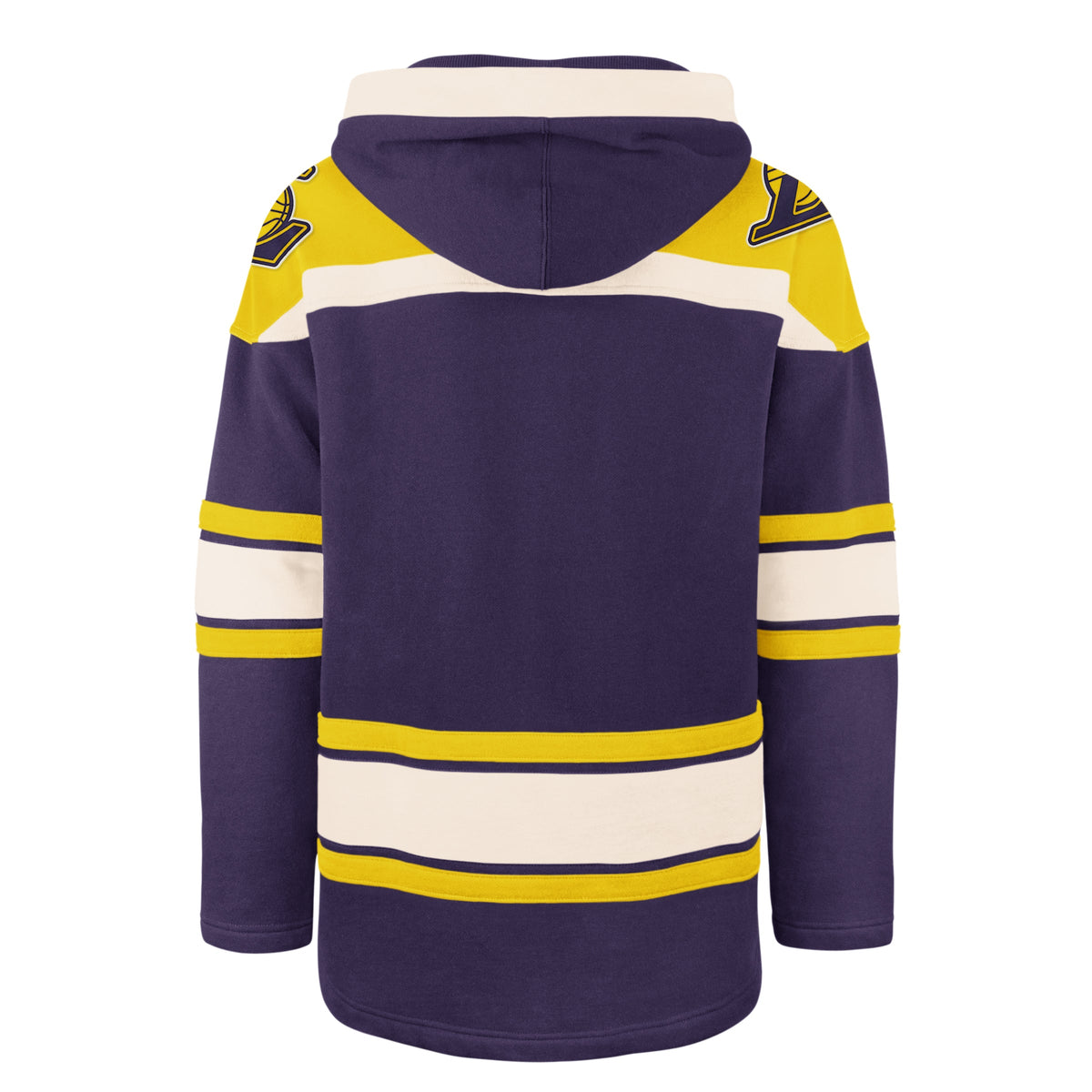 Los Angeles Lakers 47 Brand Superior Lacer Hoodie Purple product image 2