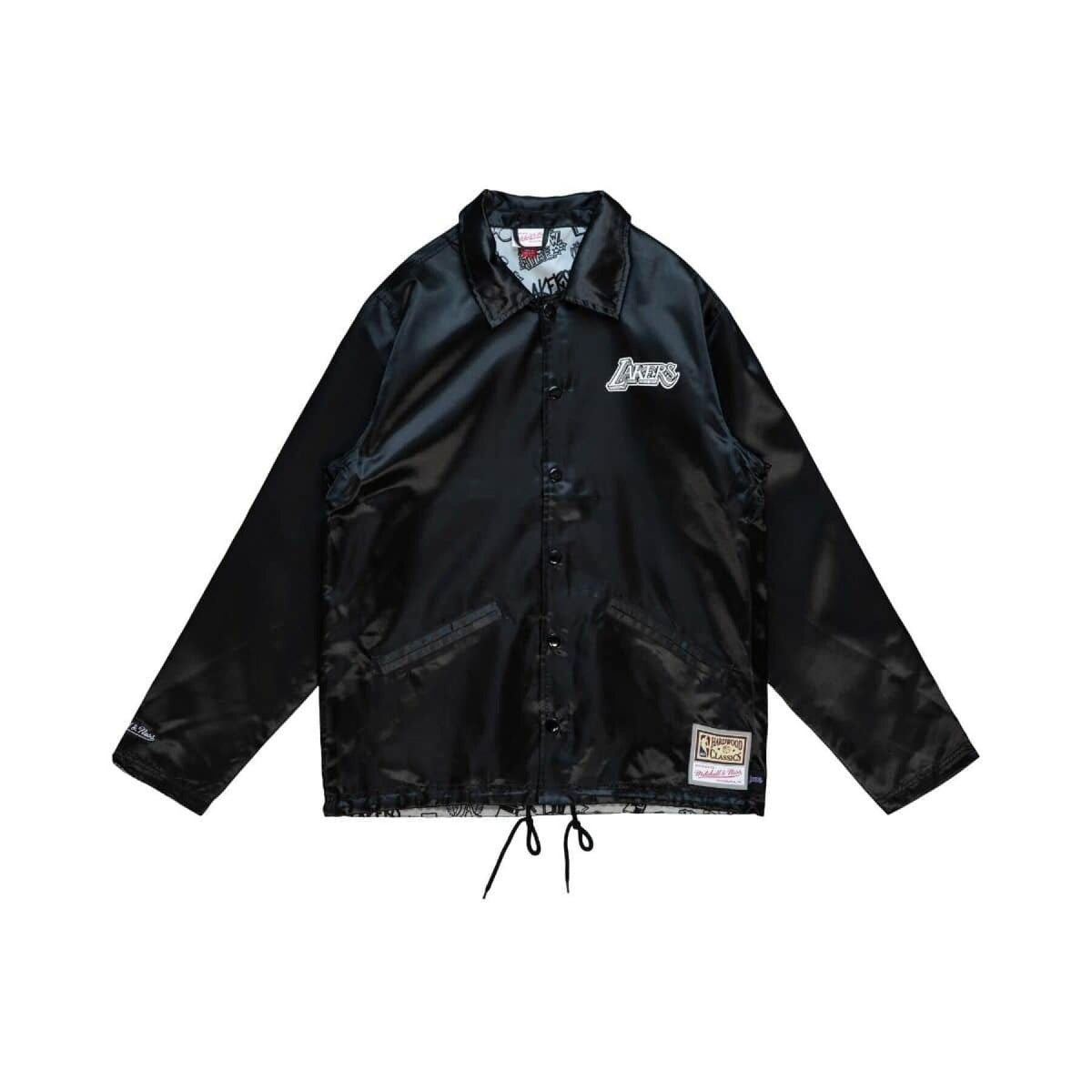 Los Angeles Lakers Mitchell & Ness Black Doodle Jacket product image 1