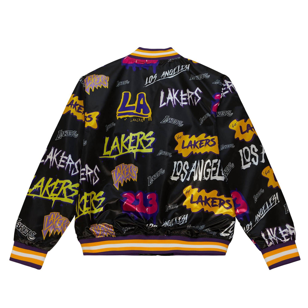 Los Angeles Lakers Mitchell & Ness Black Slap Sticker product image 2