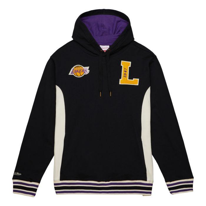Los Angeles Lakers Mitchell & Ness Black Team Legacy French product image 1