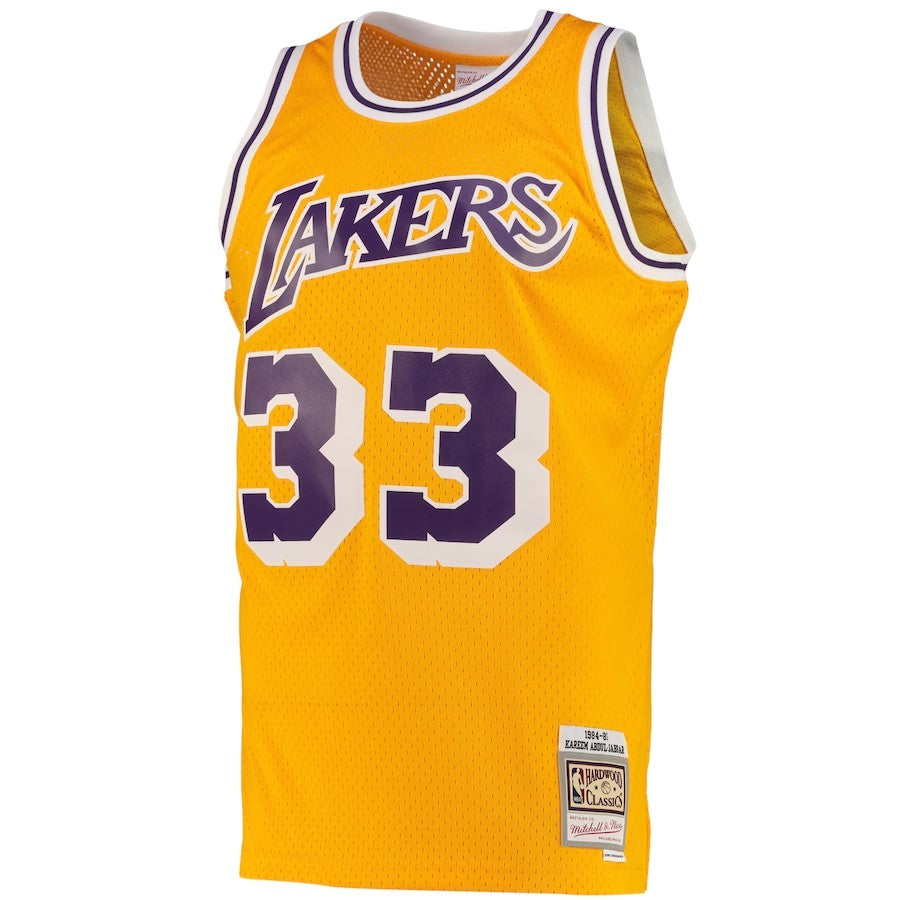 Los Angeles Lakers Mitchell & Ness Kareem Abdul-Jabbar #33 product image 3