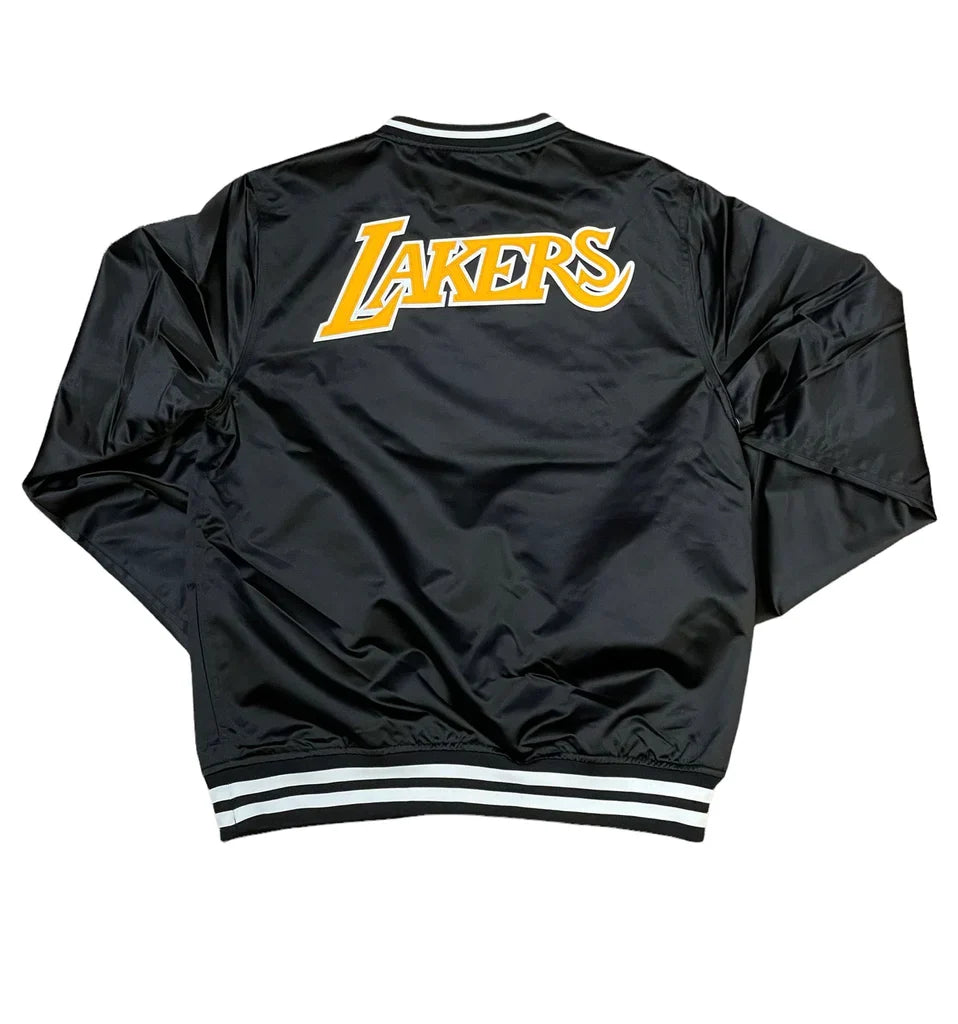 Los Angeles Lakers Mitchell & Ness Satin V-Neck Pullover product image 2