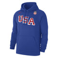 Nike Men USA Hockey Nike 2026 Club Hoodie - Royal product image 1, provided for visual reference and product detail review