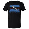 WWE CM Punk Chicago Flag Black T-Shirt for Men product image 1, provided for visual reference and product detail review