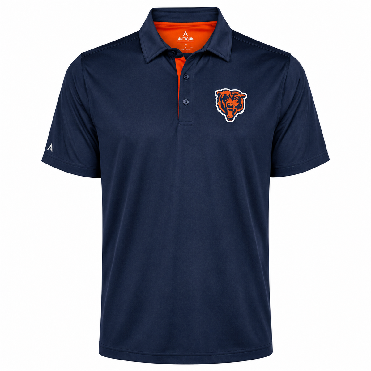 Chicago Bears Antigua Navy Era Polo for Men product image 1, provided for visual reference and product detail review