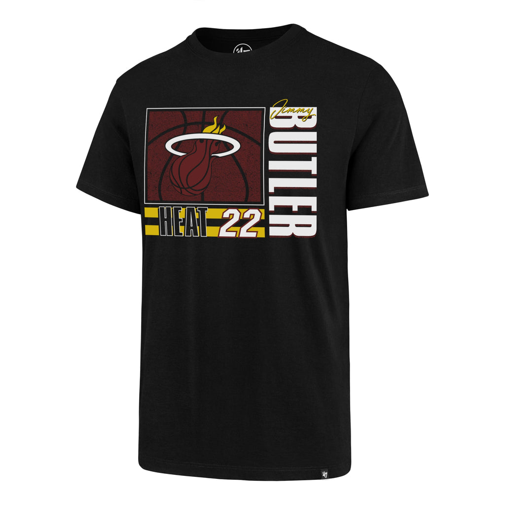 Miami Heat 47 Brand Jimmy Butler #22 Black Super Rival product image 1