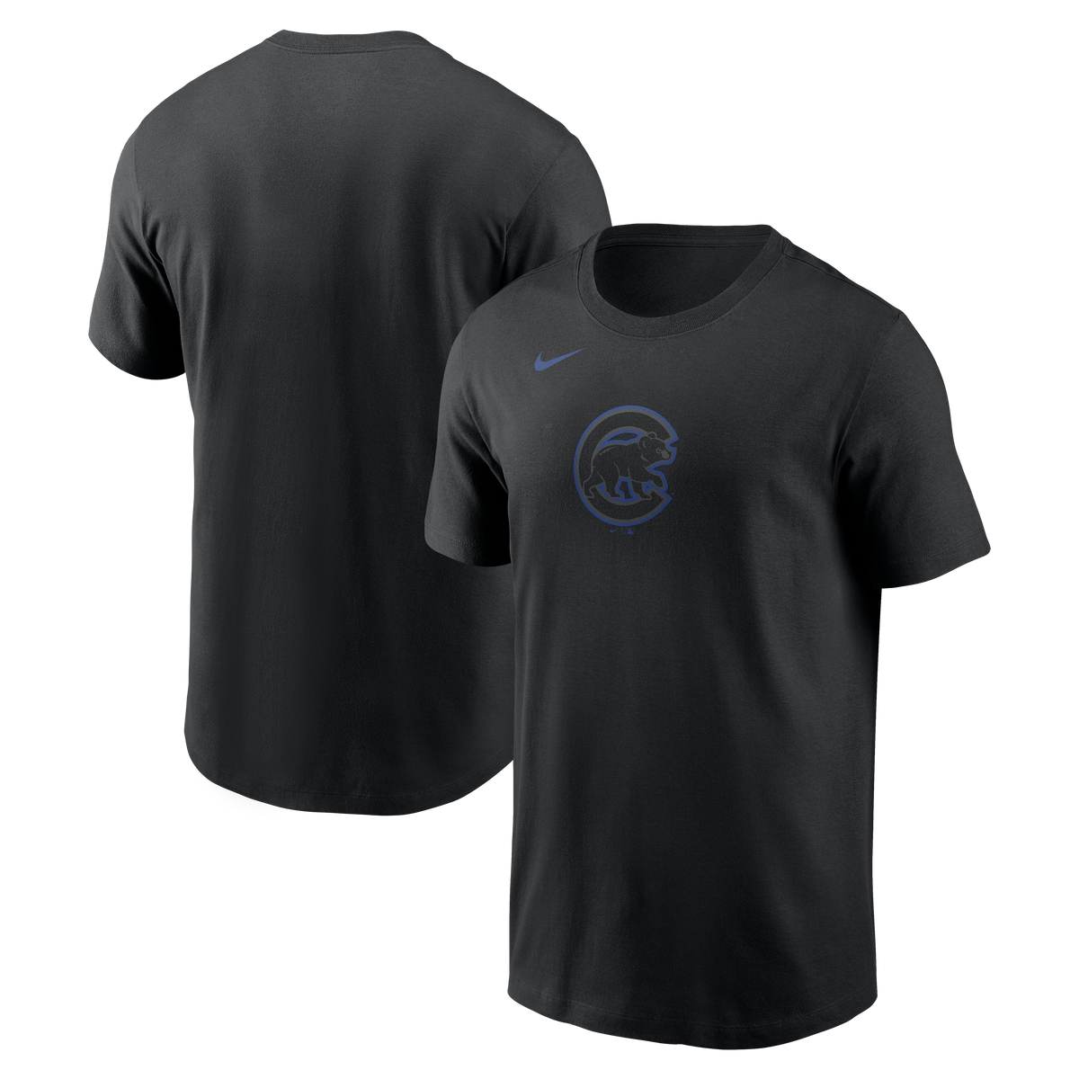 Chicago Cubs Nike Black Shoot For The Sky T-Shirt for Men product image 1, provided for visual reference and product detail