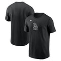 Los Angeles Dodgers Nike Black Shoot For The Sky T-Shirt for Men product image 1, provided for visual reference and product