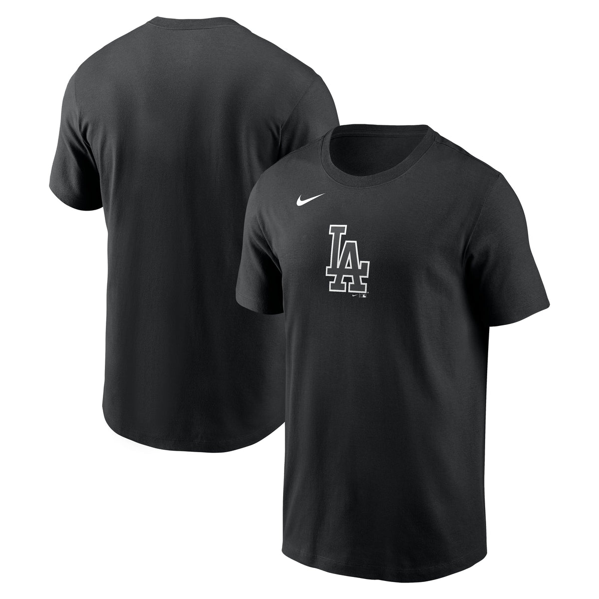 Los Angeles Dodgers Nike Black Shoot For The Sky T-Shirt for Men product image 1, provided for visual reference and product