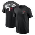 Nike Men Chicago White Sox 2025 City Connect Black 2-Hit T-Shirt product image 1, provided for visual reference and product