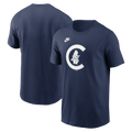 Chicago Cubs Nike Cooperstown Navy T-Shirt for Men product image 1, provided for visual reference and product detail review