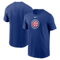 Chicago Cubs Nike Royal Blue Fuse Large Logo T-Shirt for Men product image 1, provided for visual reference and product