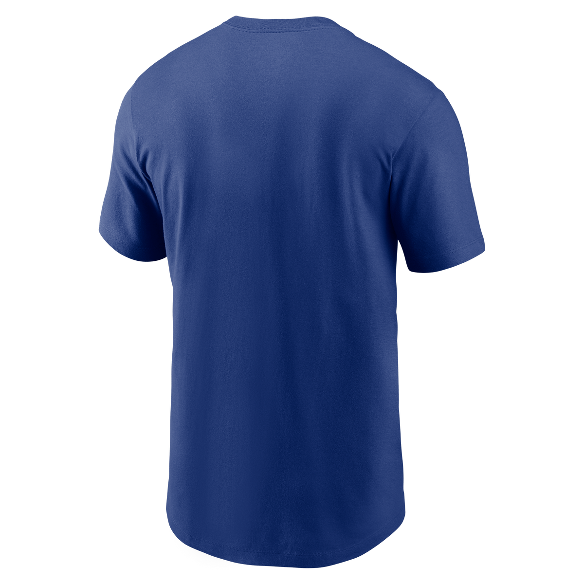 Chicago Cubs Nike Royal Blue Fuse Large Logo T-Shirt for Men product image 3, provided for visual reference and product