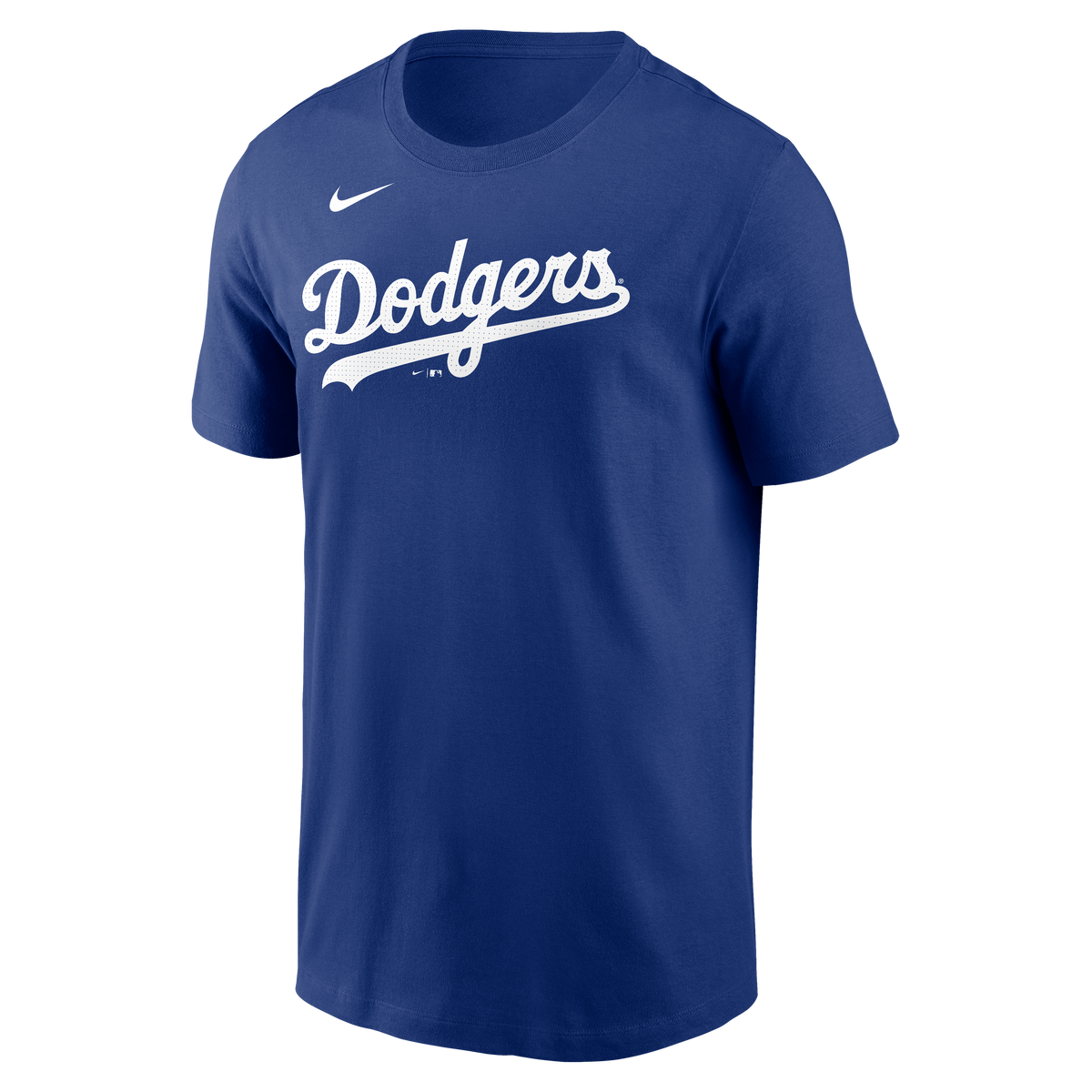 Los Angeles Dodgers Nike Royal Blue Wordmark T-Shirt for Men product image 2, provided for visual reference and product