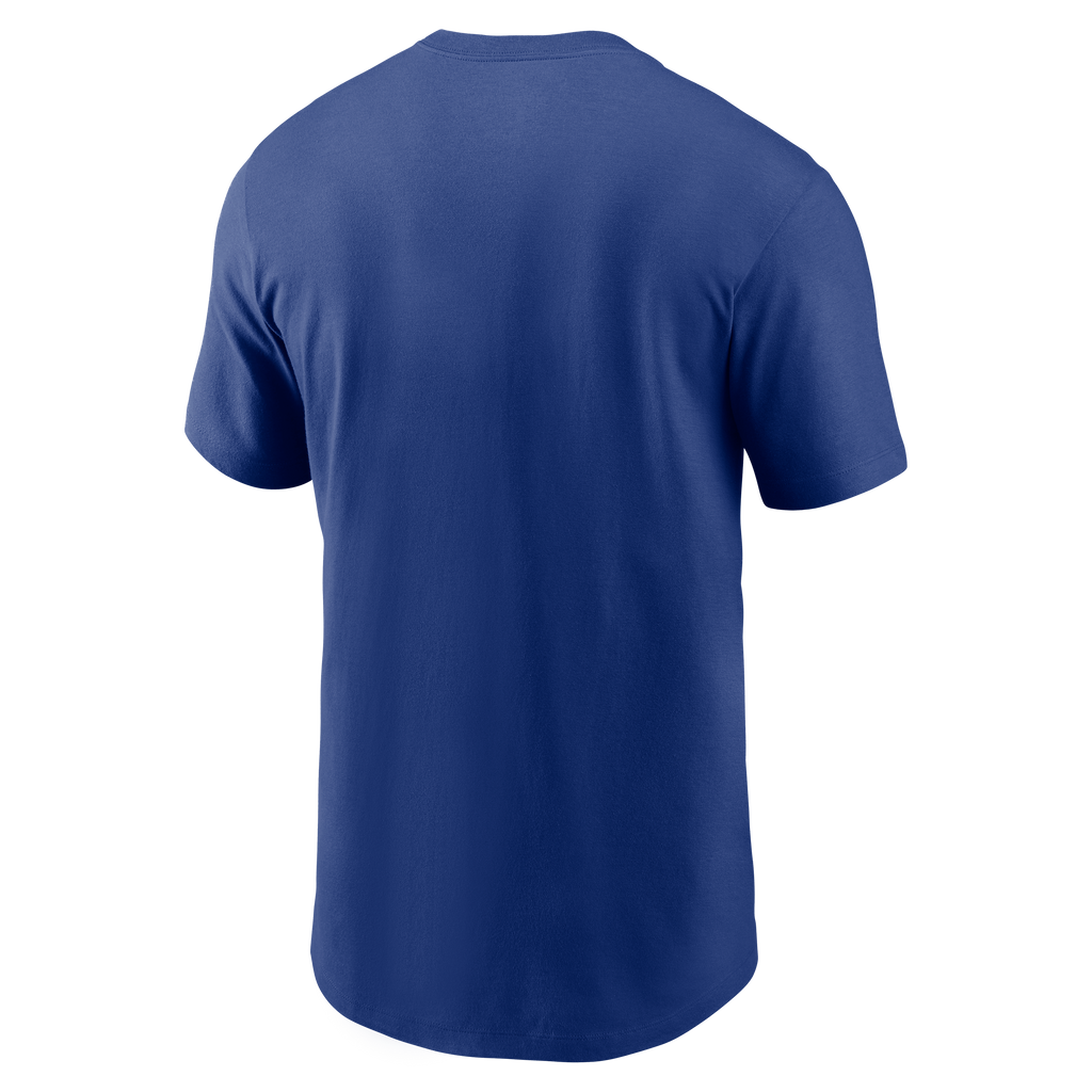 Los Angeles Dodgers Nike Royal Blue Wordmark T-Shirt for Men product image 3, provided for visual reference and product