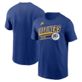 Seattle Mariners Nike Royal Blue Retro T-Shirt for Men product image 1, provided for visual reference and product detail