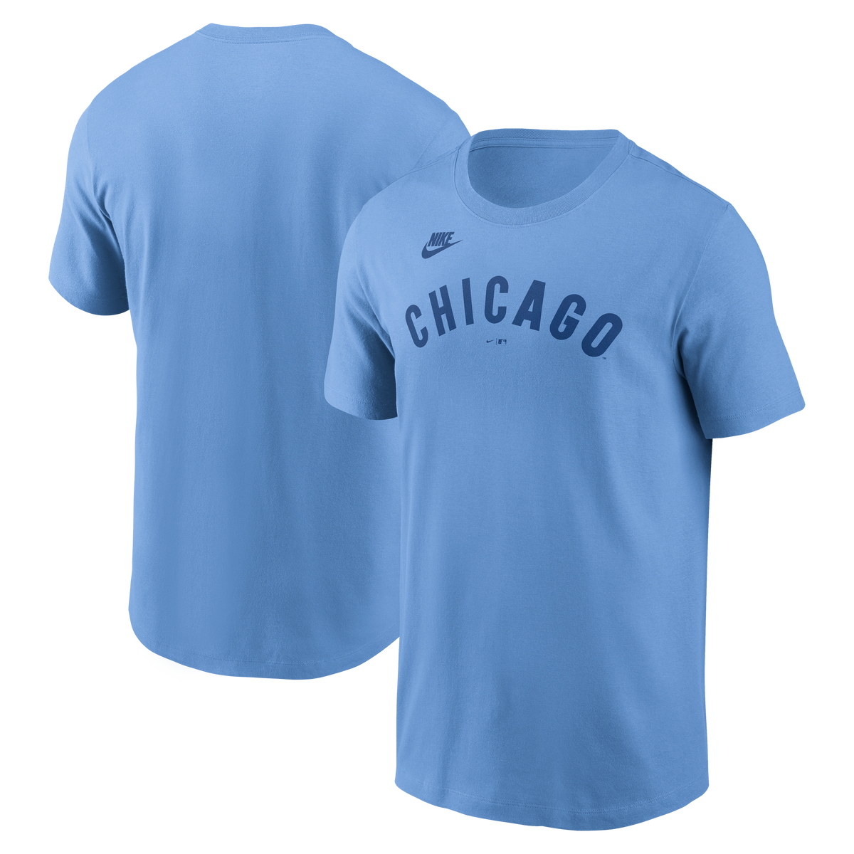 Chicago Cubs Nike Cooperstown 78 Valor Blue T-Shirt for Men product image 1, provided for visual reference and product