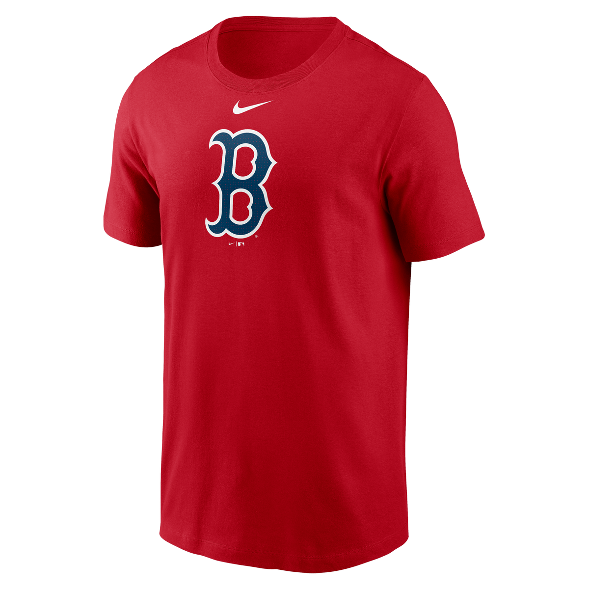 Boston Red Sox Nike Red Fuse Large Logo T-Shirt for Men product image 2, provided for visual reference and product detail