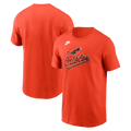 Baltimore Orioles Nike Orange Cooperstown Team T-Shirt for Men product image 1, provided for visual reference and product