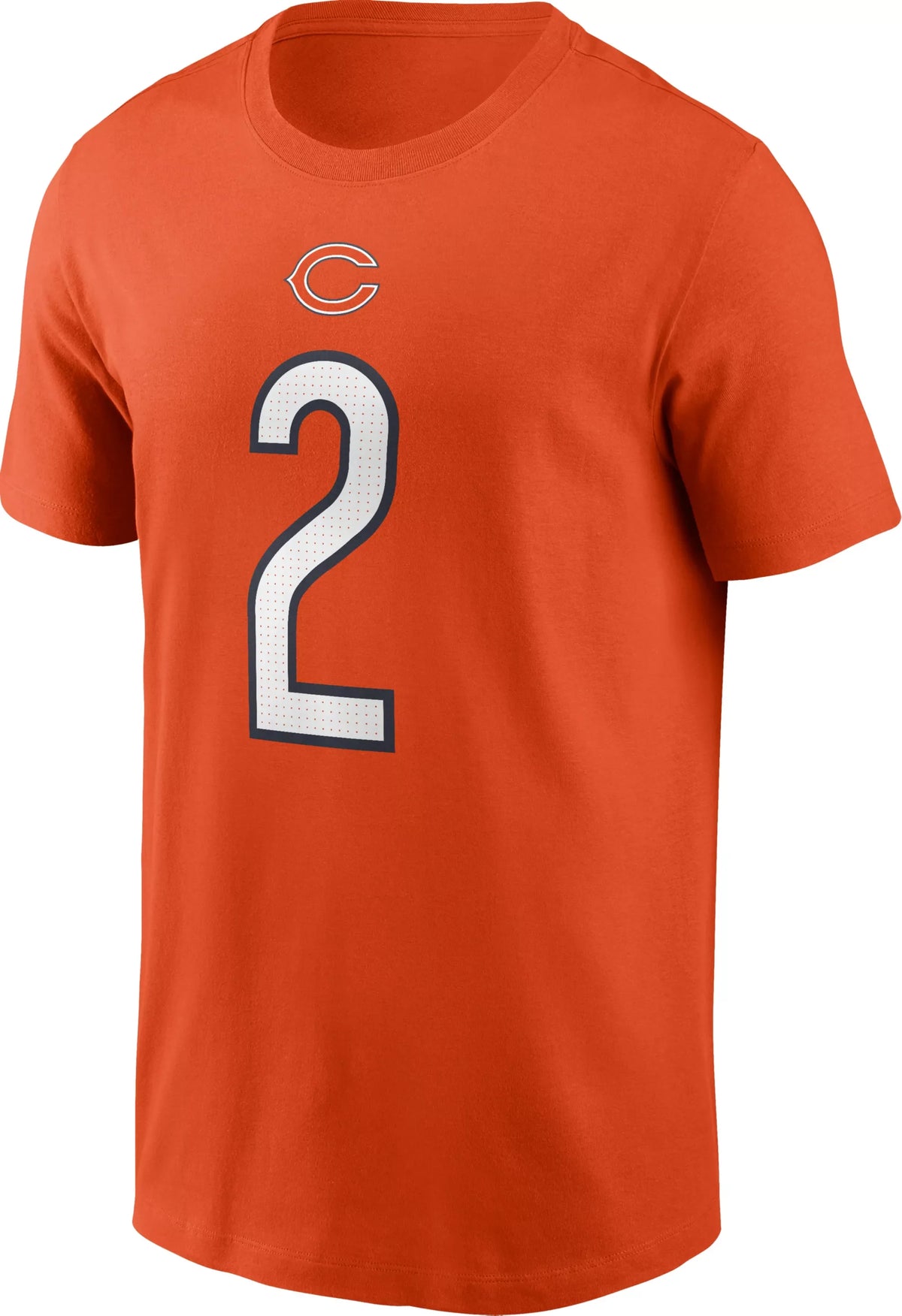 Nike DJ Moore Orange Chicago Bears Name & Number T-Shirt for Men product image 2, provided for visual reference and product