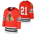 Youth Stan Mikita Chicago Blackhawks Red Mitchell & Ness 1960-61 Blue Line Player Jersey product image 1, provided for