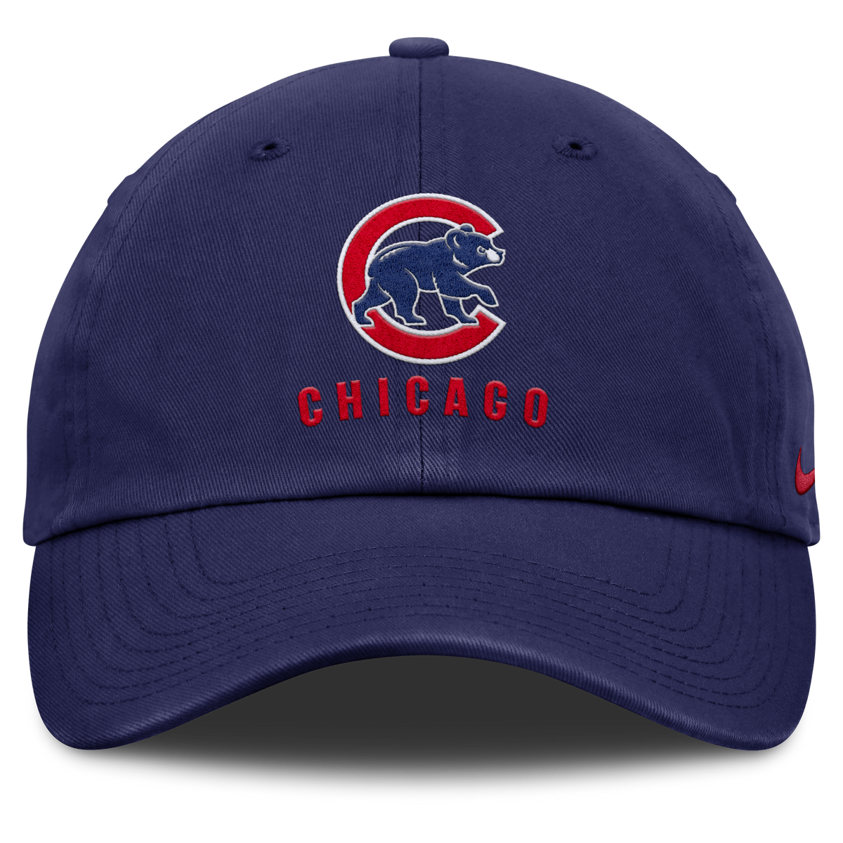 Chicago Cubs Royal Blue Club Nike Adjustable Hat product image 2, provided for visual reference and product detail review
