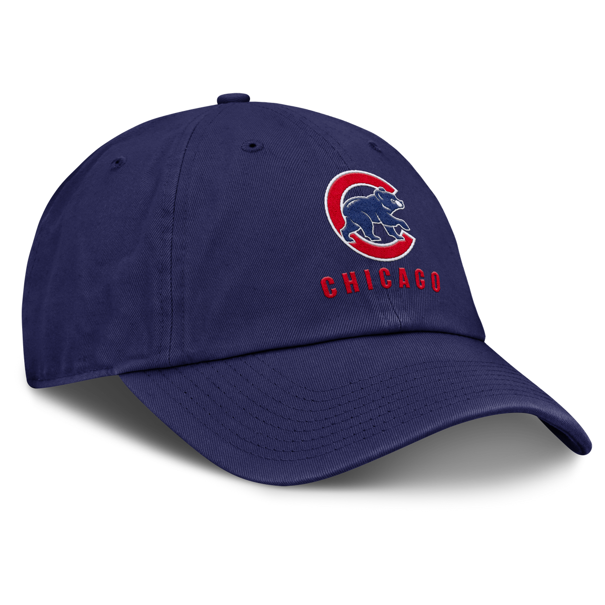 Chicago Cubs Royal Blue Club Nike Adjustable Hat product image 3, provided for visual reference and product detail review