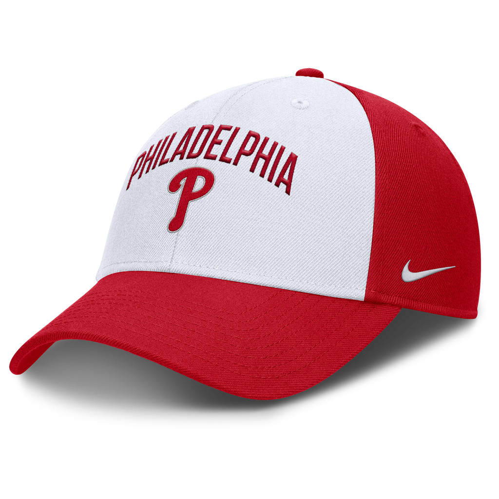 Philadelphia Phillies Nike Red Club Adjustable Hat product image 1, provided for visual reference and product detail review