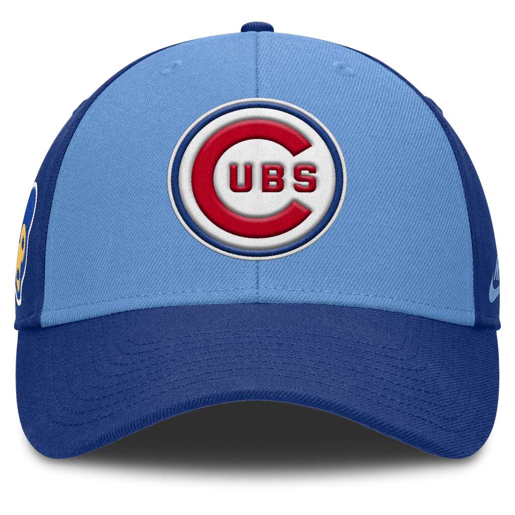 Chicago Cubs Nike Cooperstown Royal Blue Club Adjustable Hat product image 2, provided for visual reference and product
