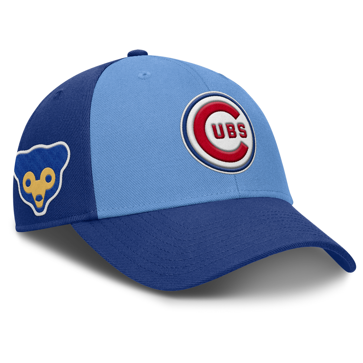 Chicago Cubs Nike Cooperstown Royal Blue Club Adjustable Hat product image 3, provided for visual reference and product