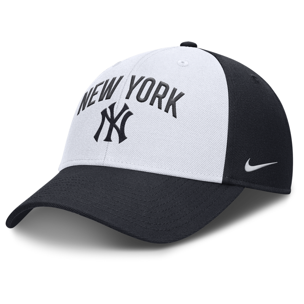 New York Yankees Nike Navy Blue Club Adjustable Hat product image 1, provided for visual reference and product detail review
