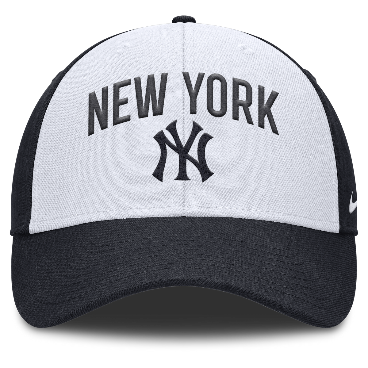 New York Yankees Nike Navy Blue Club Adjustable Hat product image 2, provided for visual reference and product detail review