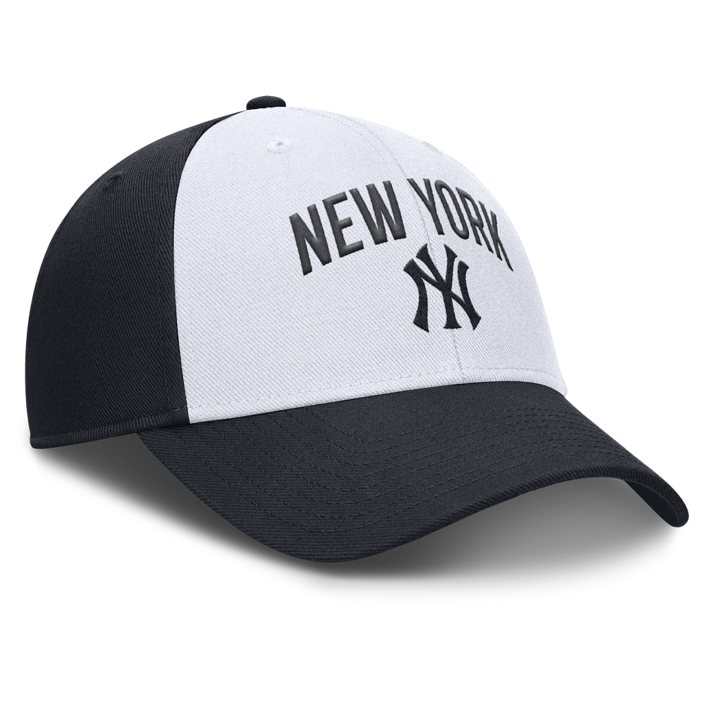 New York Yankees Nike Navy Blue Club Adjustable Hat product image 3, provided for visual reference and product detail review
