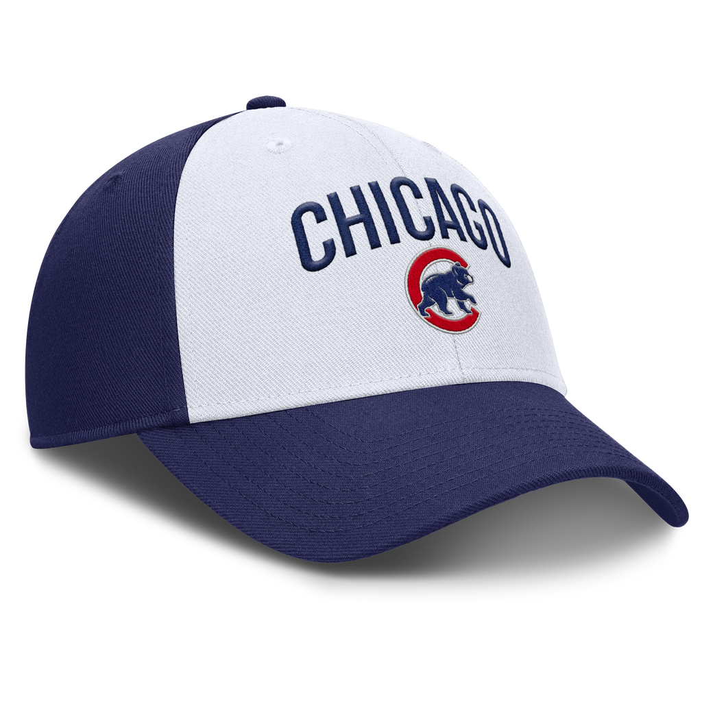Chicago Cubs Nike Royal Blue Club Adjustable Hat product image 3, provided for visual reference and product detail review