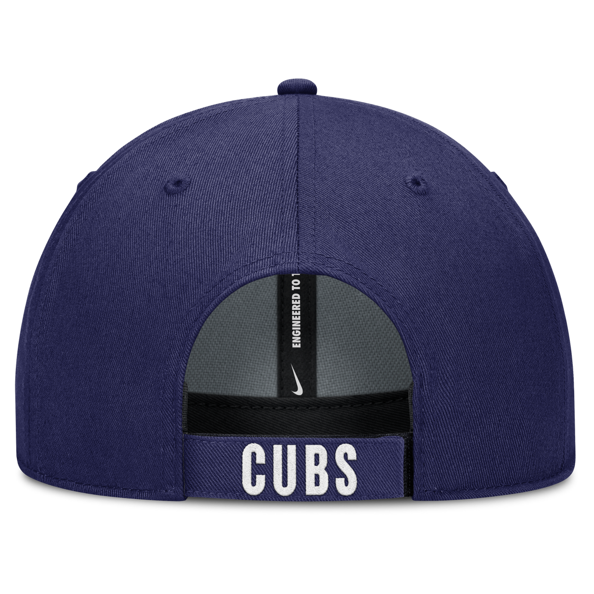 Chicago Cubs Nike Royal Blue Club Adjustable Hat product image 4, provided for visual reference and product detail review