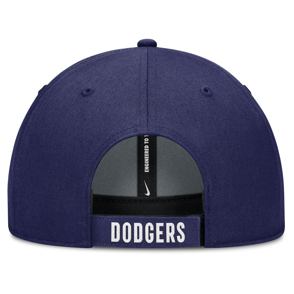 Los Angeles Dodgers Nike Royal Blue Club Adjustable Hat product image 4, provided for visual reference and product detail